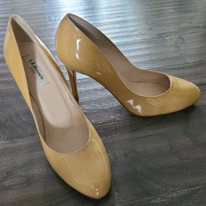 L.K. Bennett Nude Court Pumps
